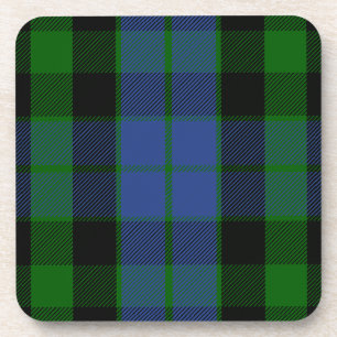 Scottish Clan MacKay Tartan Plaid Coaster