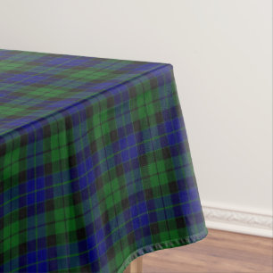 Scottish Clan MacKay Tartan Tablecloth