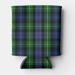 Scottish Clan MacKenzie Tartan Plaid Can Cooler