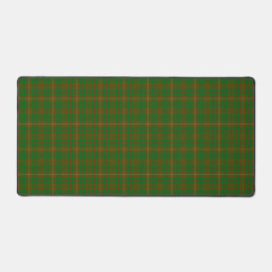 Scottish Clan MacKinnon Hunting Tartan Plaid Desk Mat