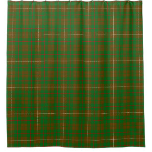Scottish Clan MacKinnon Hunting Tartan Plaid Shower Curtain