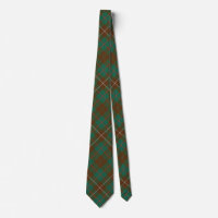 Scottish Clan MacKinnon Hunting Tartan Tie