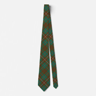 Scottish Clan MacKinnon Hunting Tartan Tie