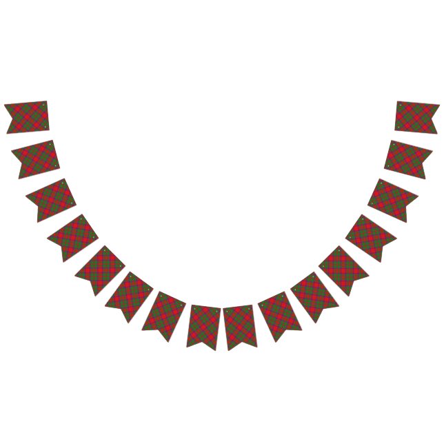 Scottish Clan MacKintosh Tartan Bunting (All)