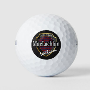 Scottish Clan MacLachlan Personalise Your Name Golf Balls