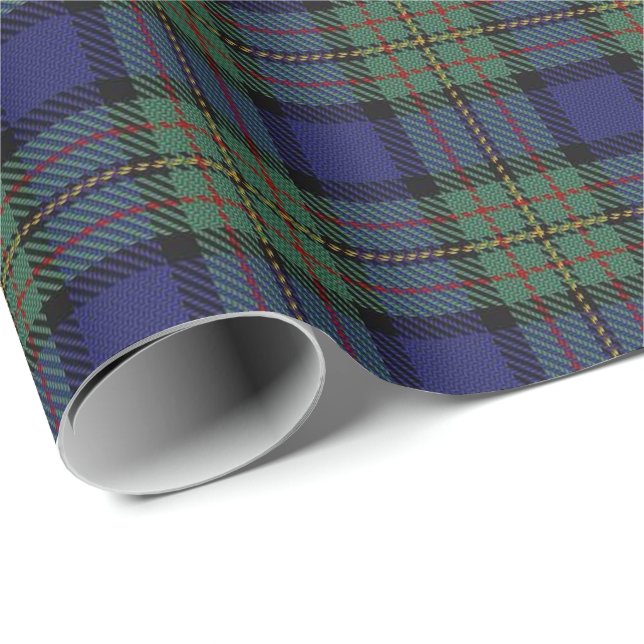 Scottish Clan MacLaren Tartan Wrapping Paper (Roll Corner)