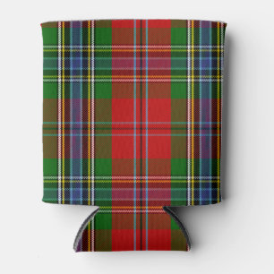 Scottish Clan MacLean of Duart Tartan Plaid Can Cooler