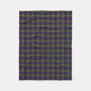 Scottish Clan MacLellan Classic Tartan Fleece Blanket