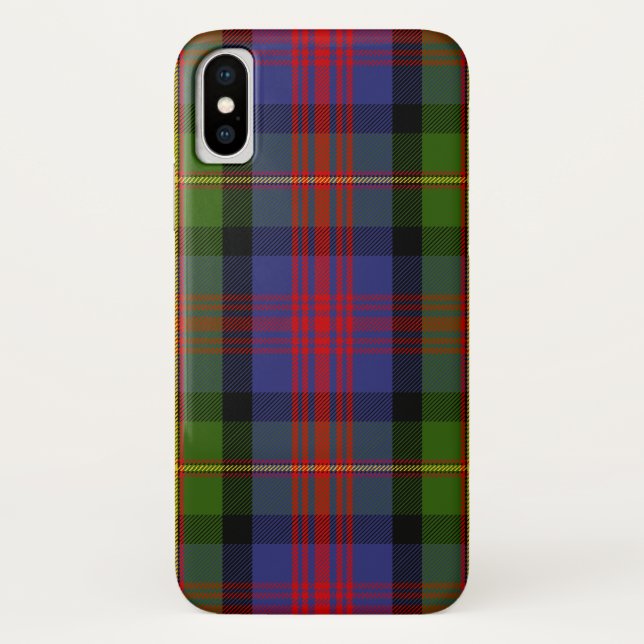 Scottish Clan MacLennan Tartan Plaid Case-Mate iPhone Case (Back)