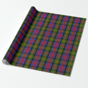 Scottish Clan MacLennan Tartan Plaid Wrapping Paper