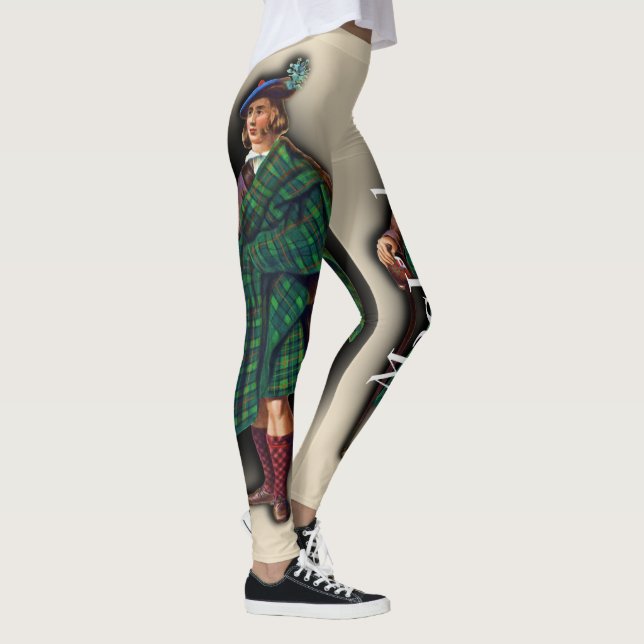 Scottish Clan MacLeod By R. R. McIan Leggings (Right)