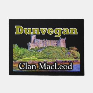 Scottish Clan MacLeod Dunvegan Castle Doormat