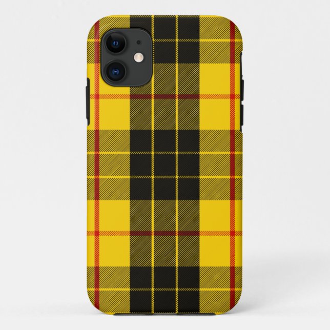 Scottish Clan MacLeod Tartan Plaid Case-Mate iPhone Case (Back)