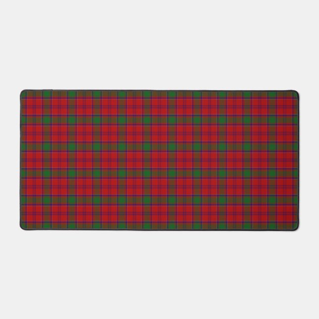 Scottish Clan MacLintock Tartan Plaid Desk Mat (Front)