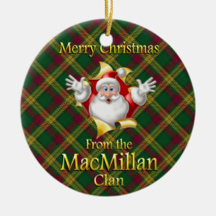 Scottish Clan MacMillan Christmas Ornament