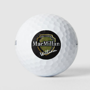 Scottish Clan MacMillan Personalise Your Name Golf Balls