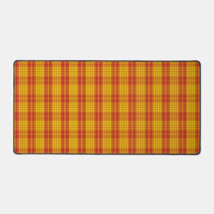 Scottish Clan MacMillan Tartan Plaid Desk Mat