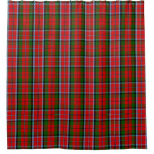 Scottish Clan MacNaughton Tartan Plaid Shower Curtain