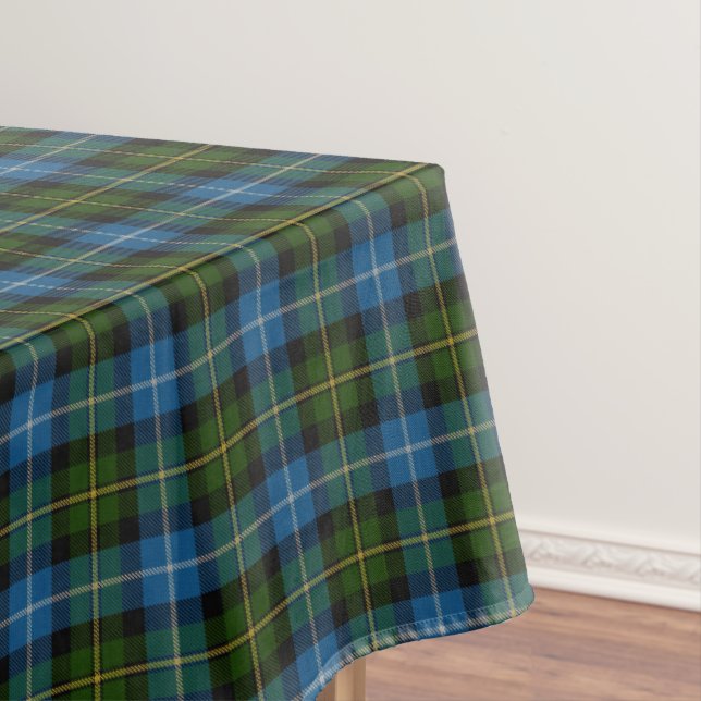 Scottish Clan MacNeil Tartan Tablecloth (In Situ)