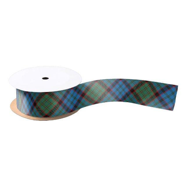 Scottish Clan MacNicol MacNeacail Hunting Tartan Satin Ribbon (Spool)