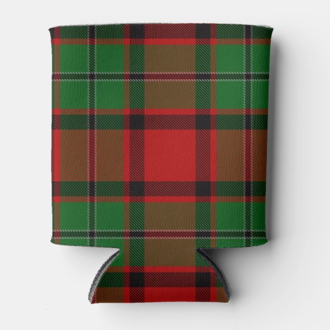 Scottish Clan MacPhail Tartan Plaid Can Cooler (Front)