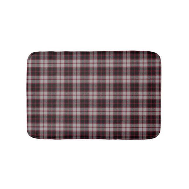 Scottish Clan MacPherson Tartan Plaid Bath Mat (Front)