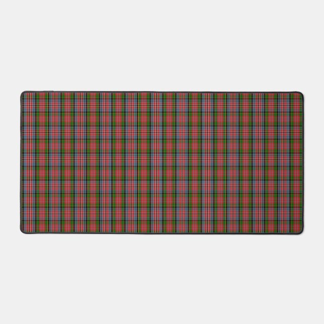 Scottish Clan MacPherson Tartan Plaid Desk Mat (Front)