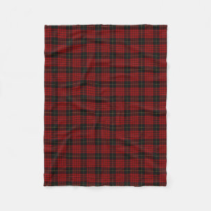 Scottish Clan MacQueen Classic Tartan Fleece Blanket