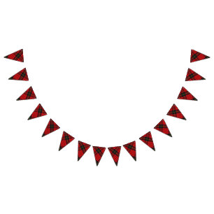 Scottish Clan MacQueen Tartan Bunting