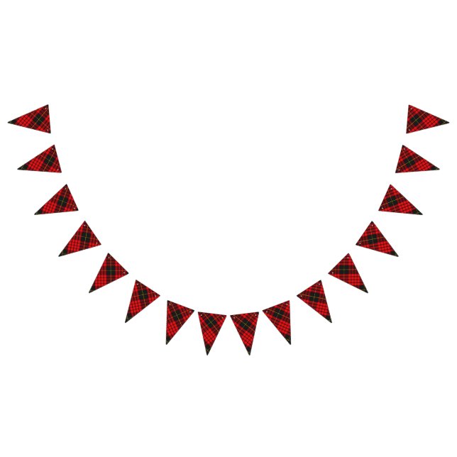 Scottish Clan MacQueen Tartan Bunting (All)