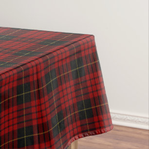 Scottish Clan MacQueen Tartan Tablecloth