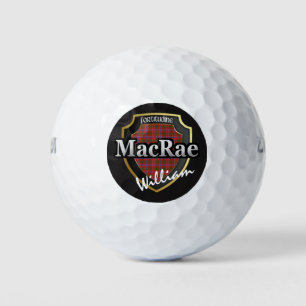 Scottish Clan MacRae Personalise Your Name Golf Balls