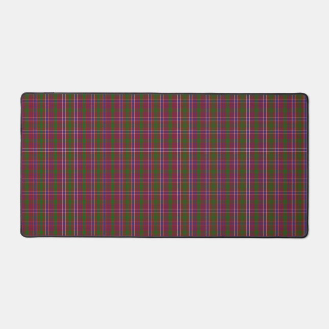 Scottish Clan MacRae Tartan Plaid Desk Mat (Front)