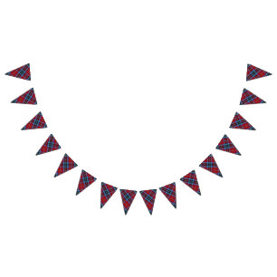 Scottish Clan MacTavish Tartan Bunting