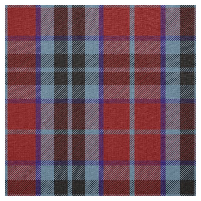 Scottish Clan MacTavish Tartan Plaid Fabric (Swatch)
