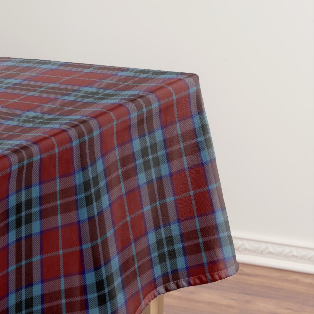 Scottish Clan MacTavish Tartan Tablecloth (In Situ)