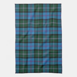 Scottish Clan MacThomas Tartan Plaid Tea Towel