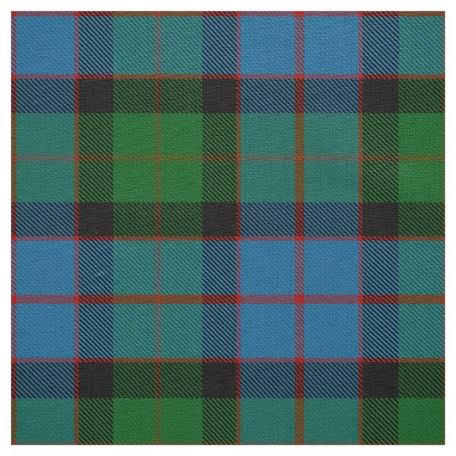 Scottish Clan MacWilliam Tartan Plaid Fabric (Swatch)