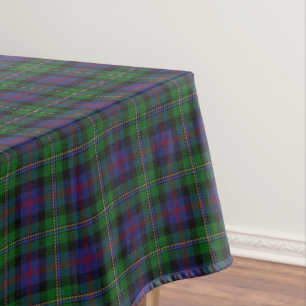 Scottish Clan Malcolm Tartan Tablecloth