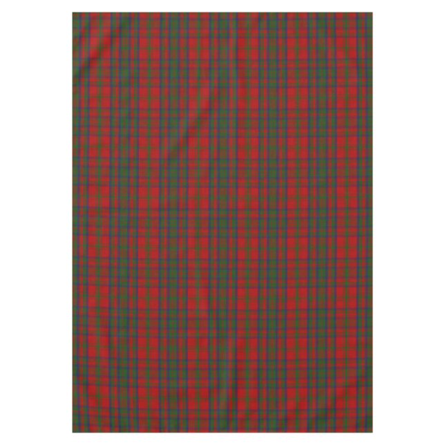 Scottish Clan Matheson Tartan Plaid Tablecloth (Front)