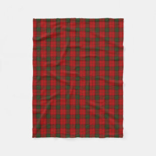 Scottish Clan Maxwell Classic Tartan Fleece Blanket
