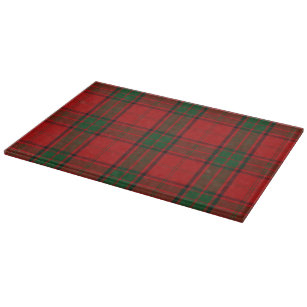 Scottish Clan Maxwell Tartan Cutting Board