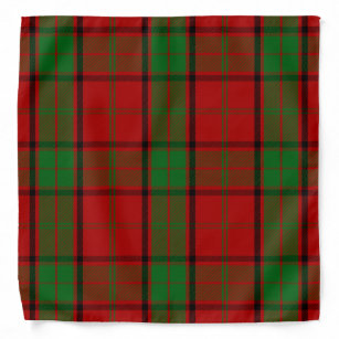 Scottish Clan Maxwell Tartan Plaid Bandana