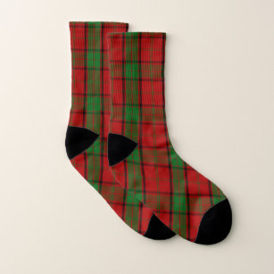 Scottish Clan Maxwell Tartan Plaid Socks