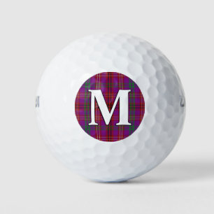 Scottish Clan McCall - Caithness Tartan Plaid Golf Balls