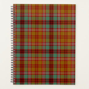 Scottish Clan McCall Tartan Plaid Planner