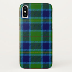 Scottish Clan Miller Tartan Plaid iPhone X Case