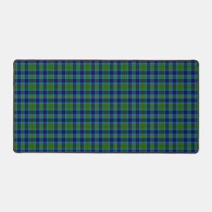 Scottish Clan Miller Tartan Plaid Desk Mat
