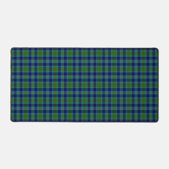 Scottish Clan Miller Tartan Plaid Desk Mat (Front)