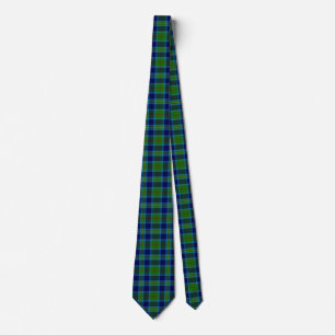 Scottish Clan Miller Tartan Plaid Tie